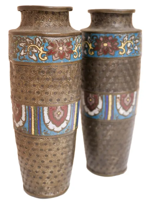 Kashmir Jewel Flower Vase Set