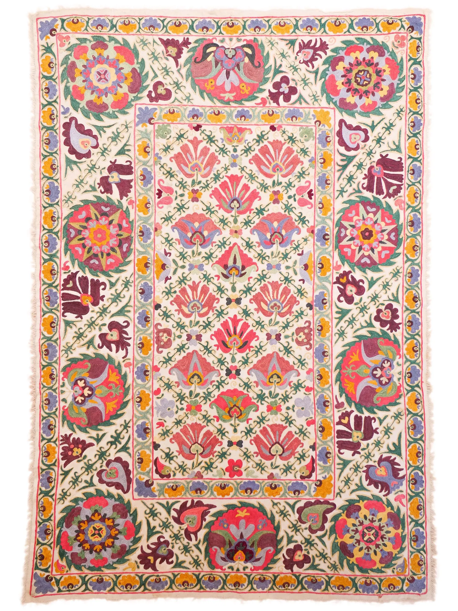 Turkmen Dowry Suzanni Needlework Tapestry